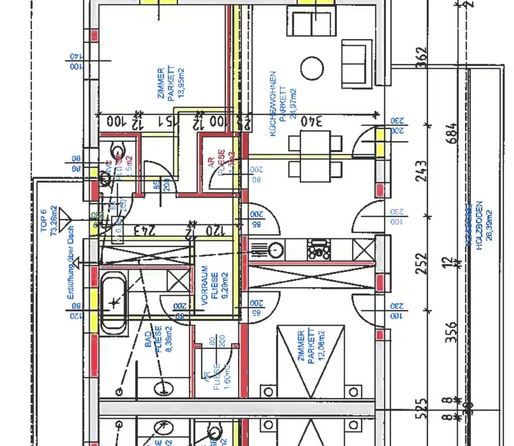 Moderne 3-Zimmer-Wohnung mit großzügigem Südbalkon in Graz-Straßgang