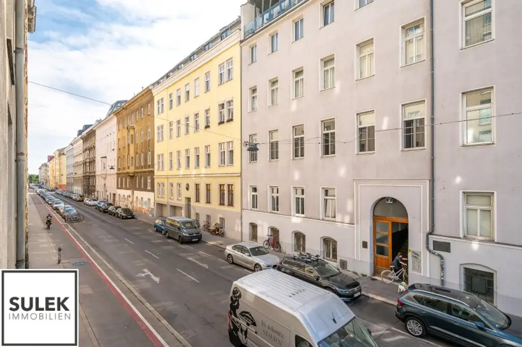 **Neu generalsaniert** Zentrale Lage mit Donaukanal-Blick und 2 getrennt begehbare Zimmer - perfekt für die Vermietung!