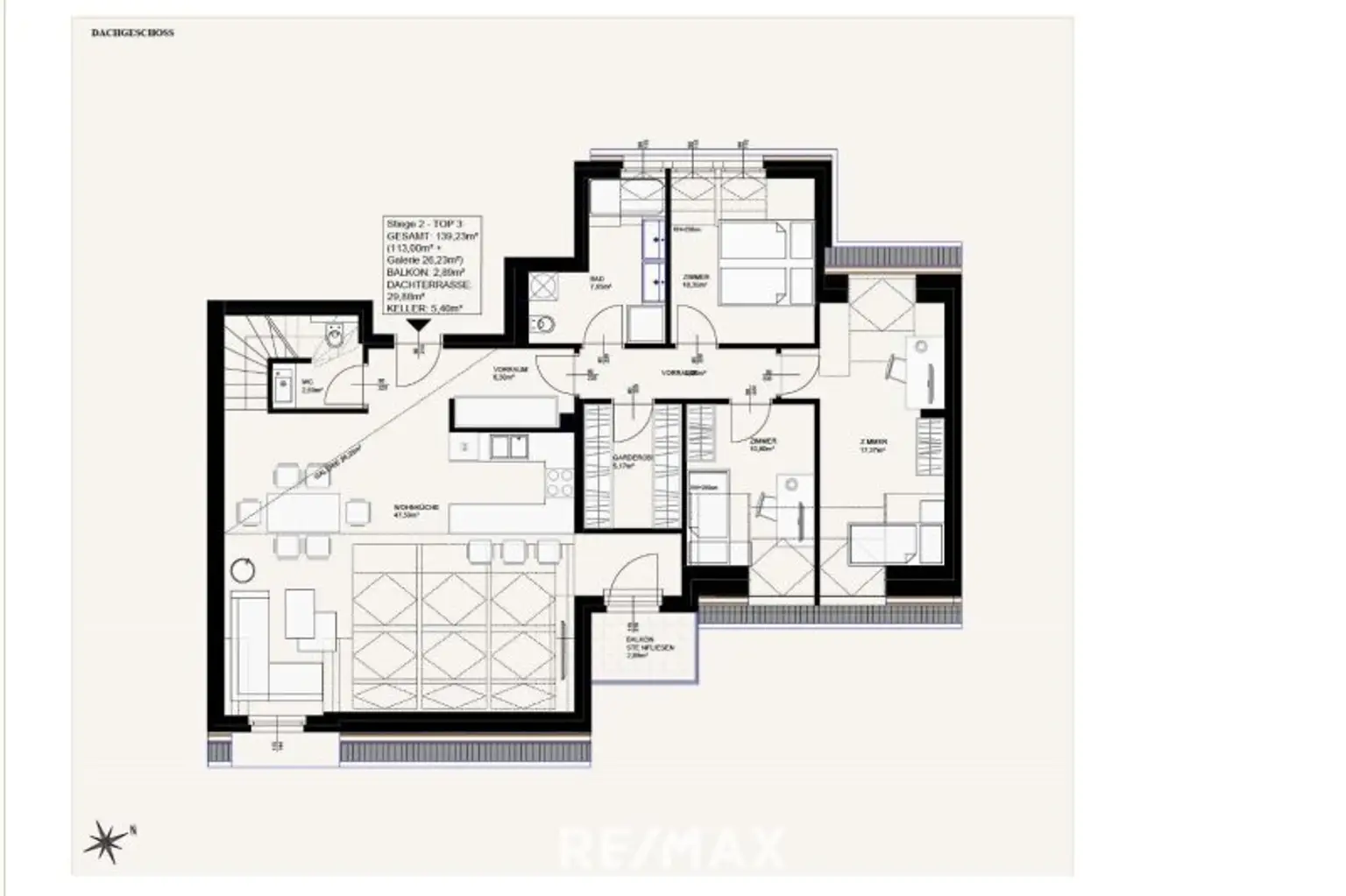 NÄHE U1 UND UNO CITY – ERSTBEZUG – NÄHE ALTE DONAU  UND KAISERWASSER – PENTHOUSE