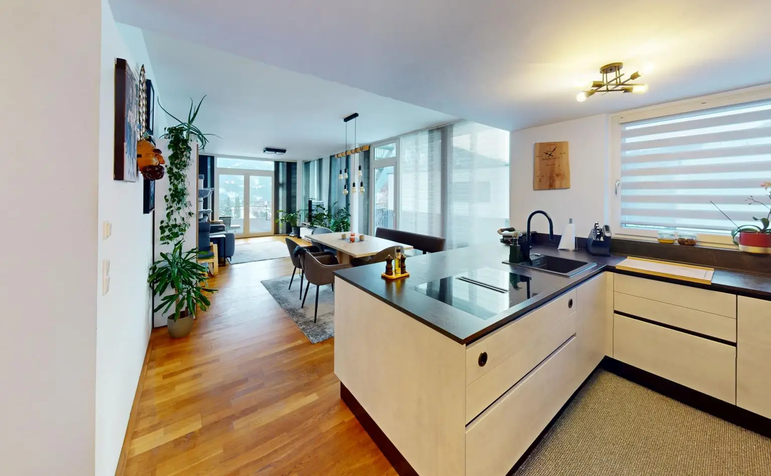 Wohnung - Imst - Koch, Ess & Wohnbereich