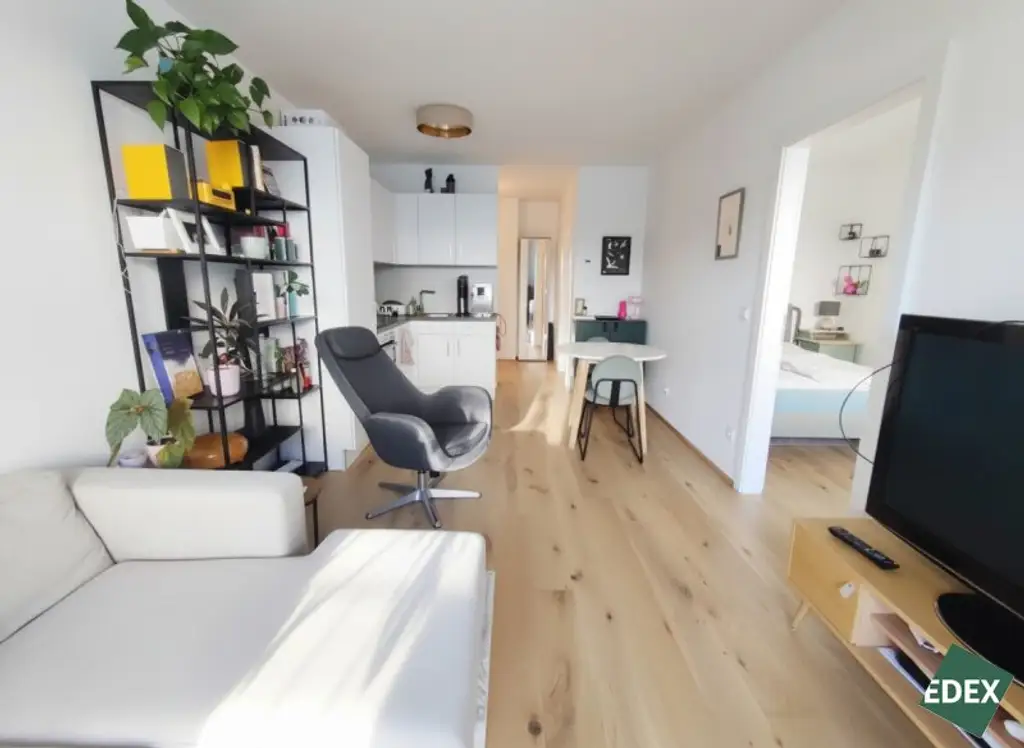 Moderne 2-Zimmer-Wohnung mit Balkon direkt bei der U3