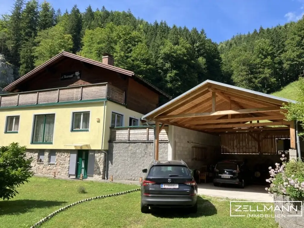 Nostalgie trifft Moderne - Verträumtes Landhaus am Fuße der Raxalpe  | ZELLMANN IMMOBILIEN