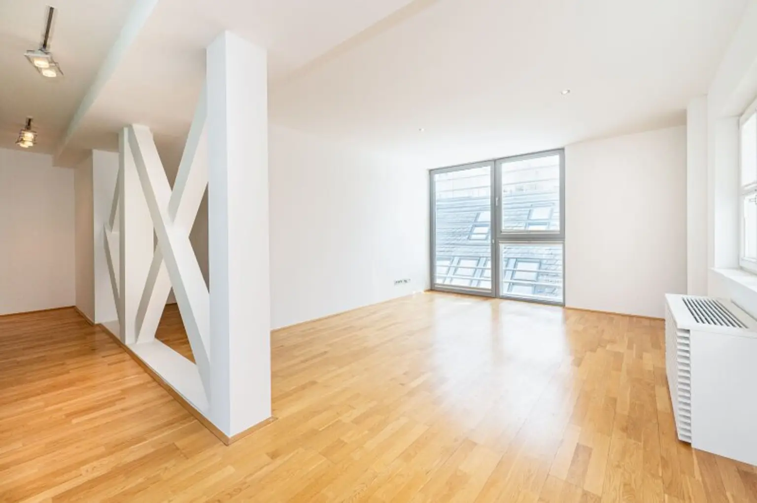 Exklusive Dachgeschoss-Maisonette mit Blick über Wien nahe dem Schwarzenbergplatz