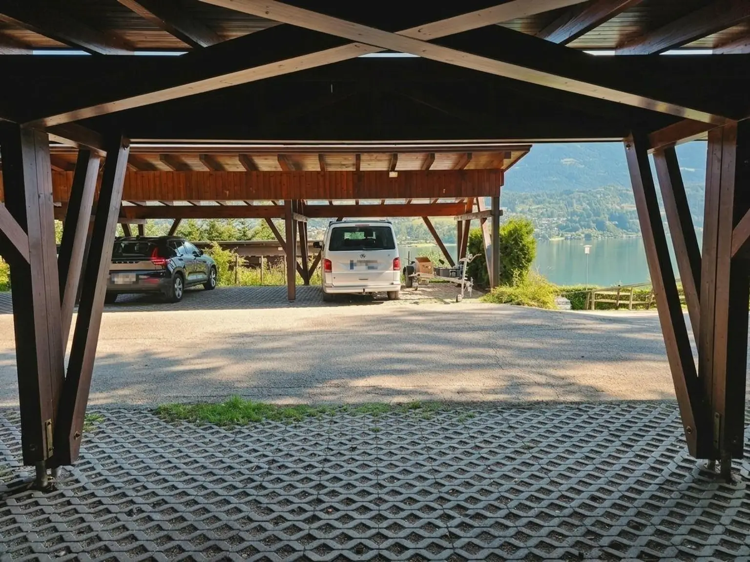 Carport innen