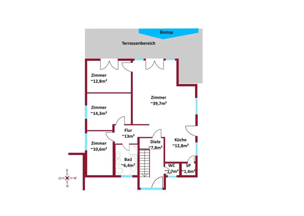 Einfamilienhaus in ruhiger Villenlage