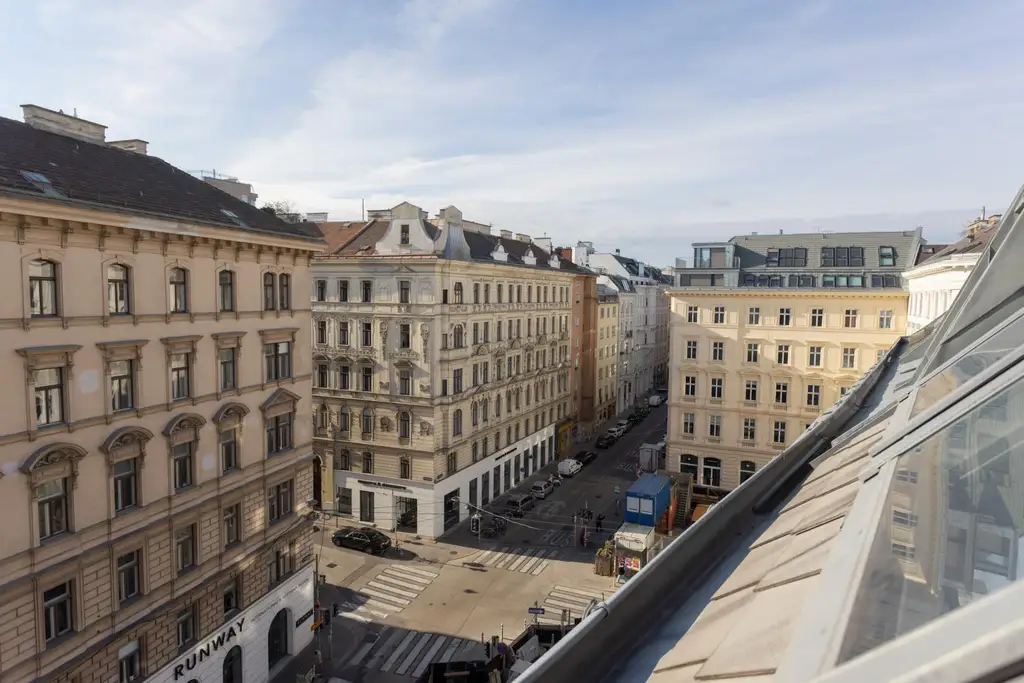4-Zimmer Maisonettewohnung mit Dachterrasse in 1070 Wien zu mieten