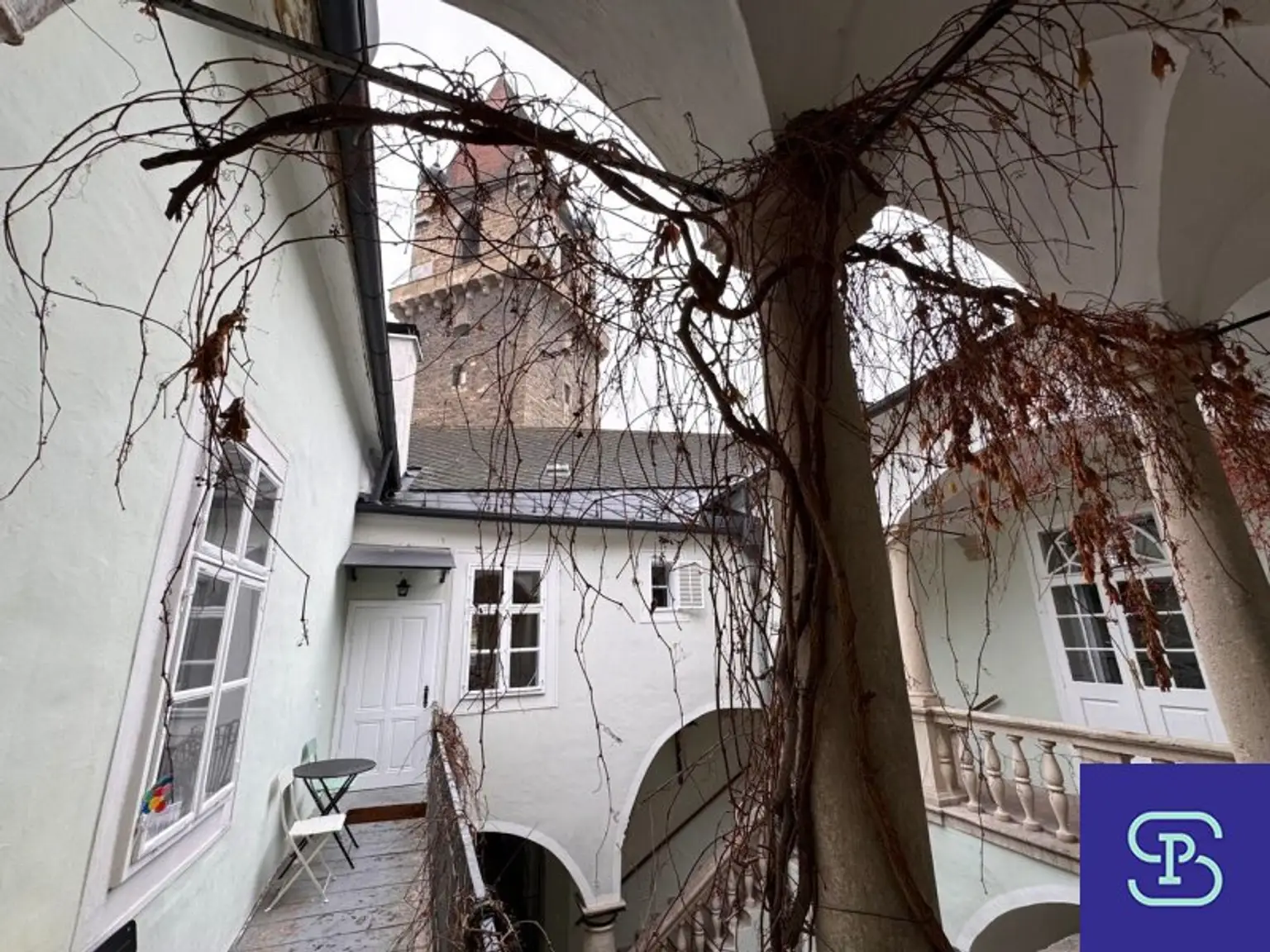 Außenbereich Innenhof