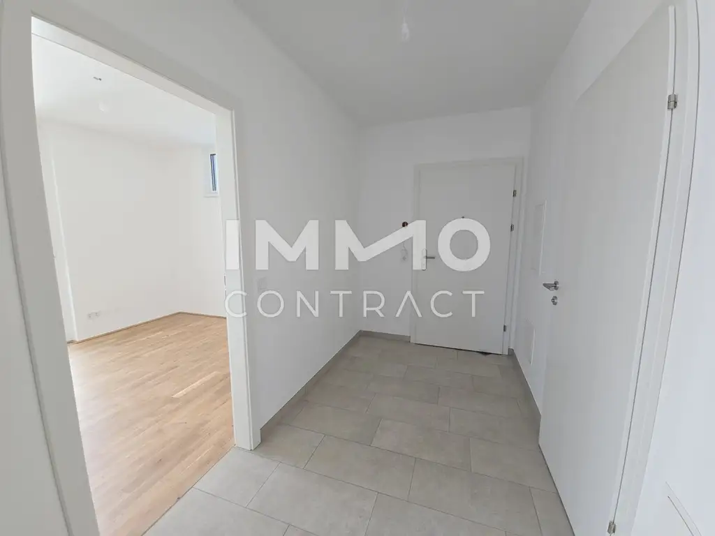 Erstbezug ab 01.10.2025: geförderte 4 Zimmer Wohnung mit Balkon in ruhiger und zentraler Lage - Puchstraße 34 - Top 08