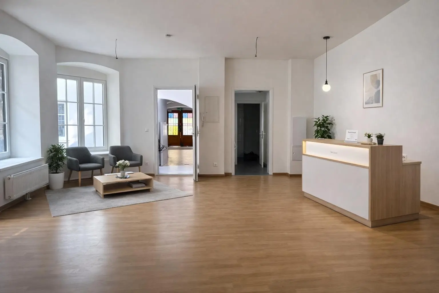 So könnte Ihr Warteraum aussehen...