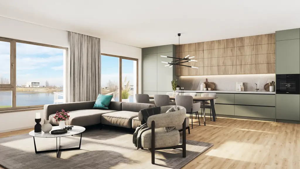 Licht und Leichtigkeit – stilvolle 3-Zimmer-Wohnung mit Balkon