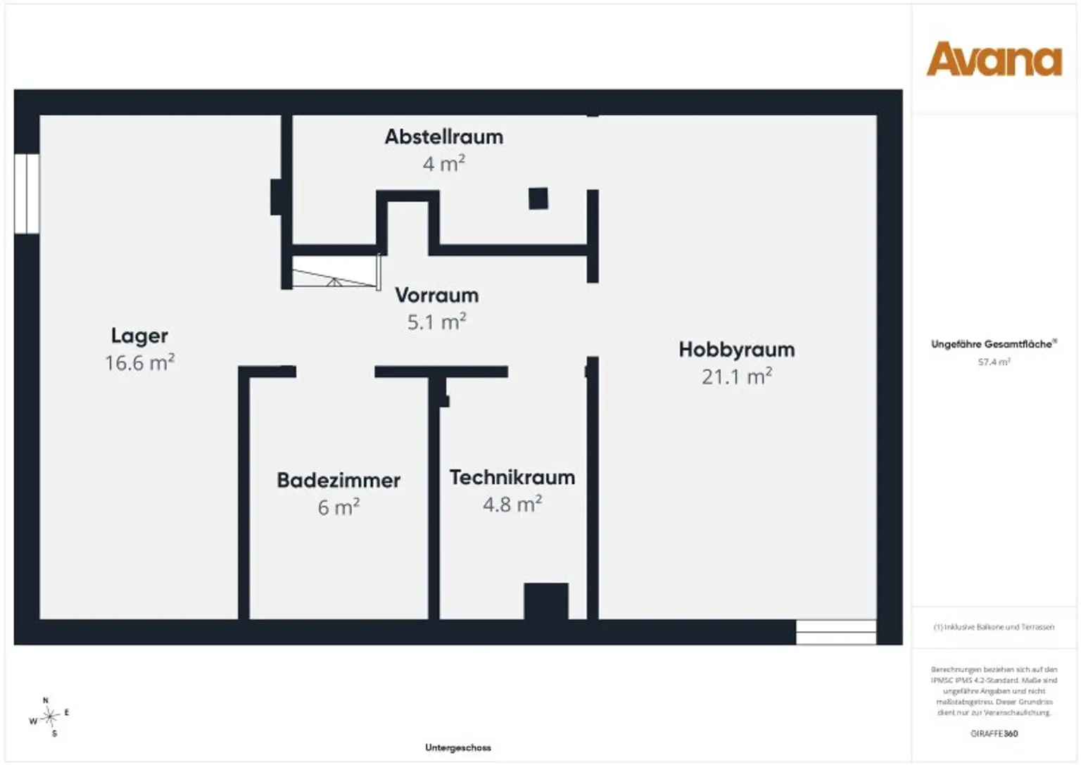 Grundriss Kellergeschoss