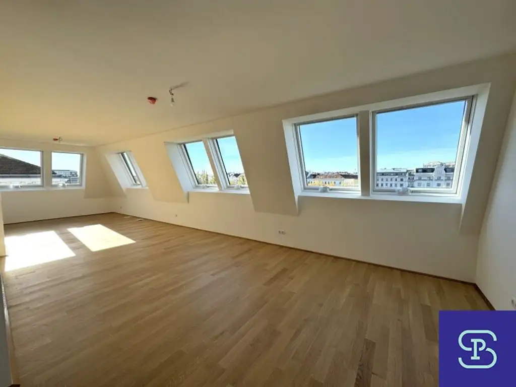Provisionsfreier 73m² DG-Erstbezug mit Einbauküche am Donaukanal - 1200 Wien