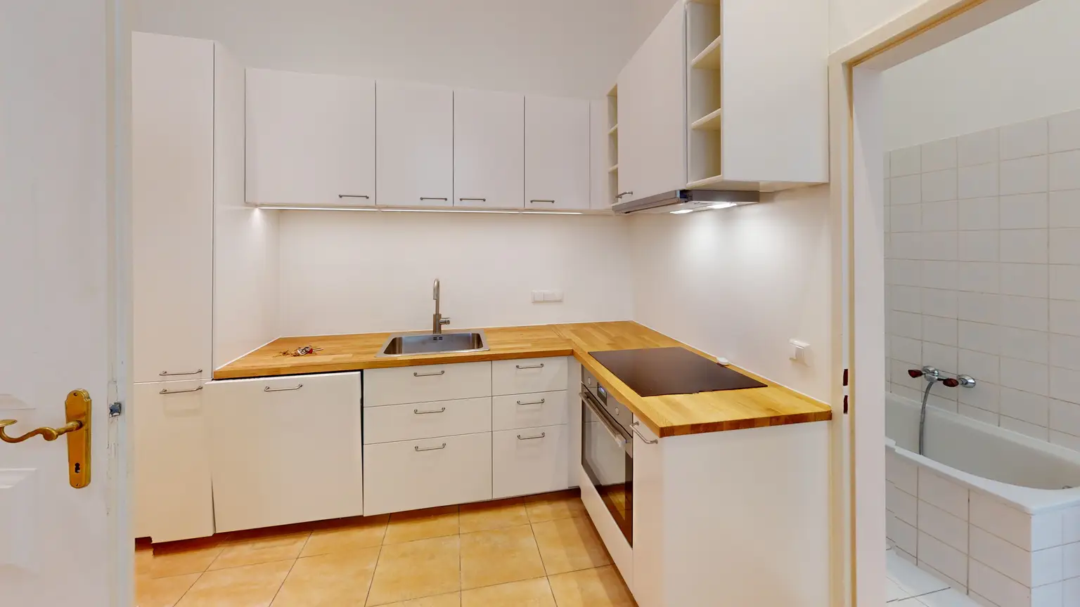 Renovierte 2-Zimmer-Wohnung – zentral begehbar & unbefristete Miete