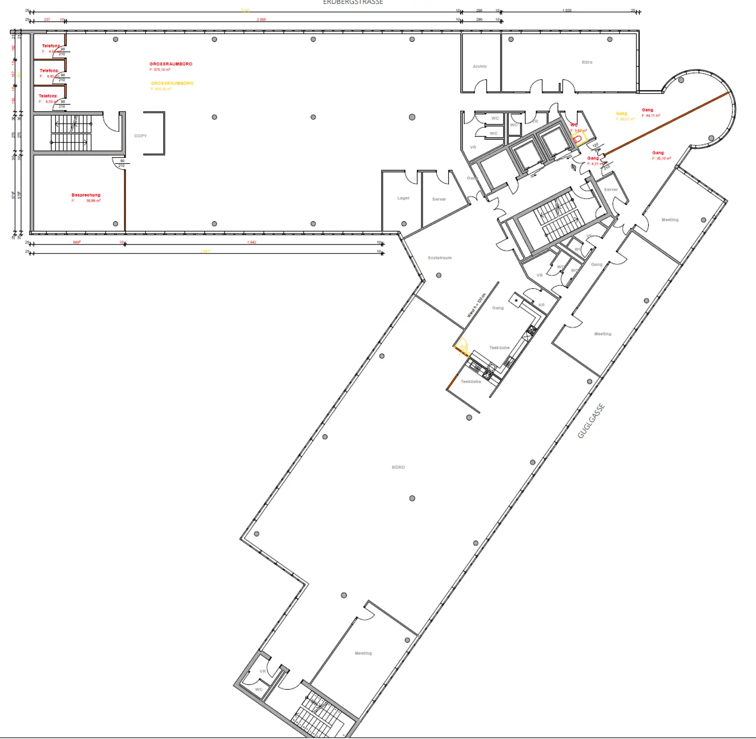 1110 Wien, Guglgasse 15_OCG_1.OG_ca. 1.250 m²