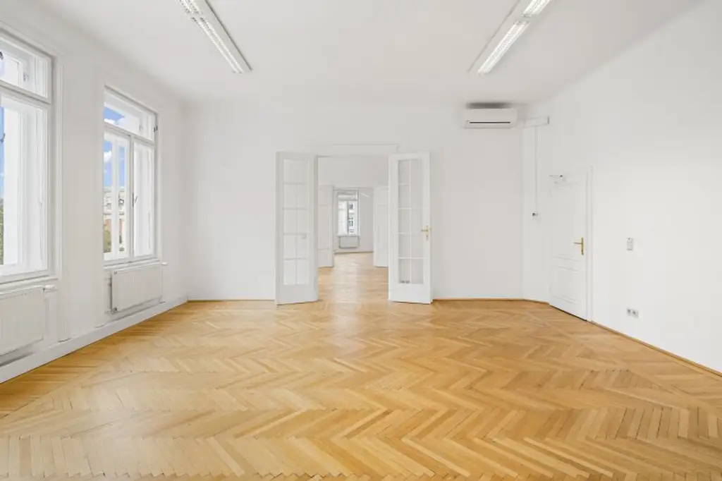 Modernes Büro im Stilaltbau direkt beim Schwarzenbergplatz/Karlsplatz ZU VERMIETEN