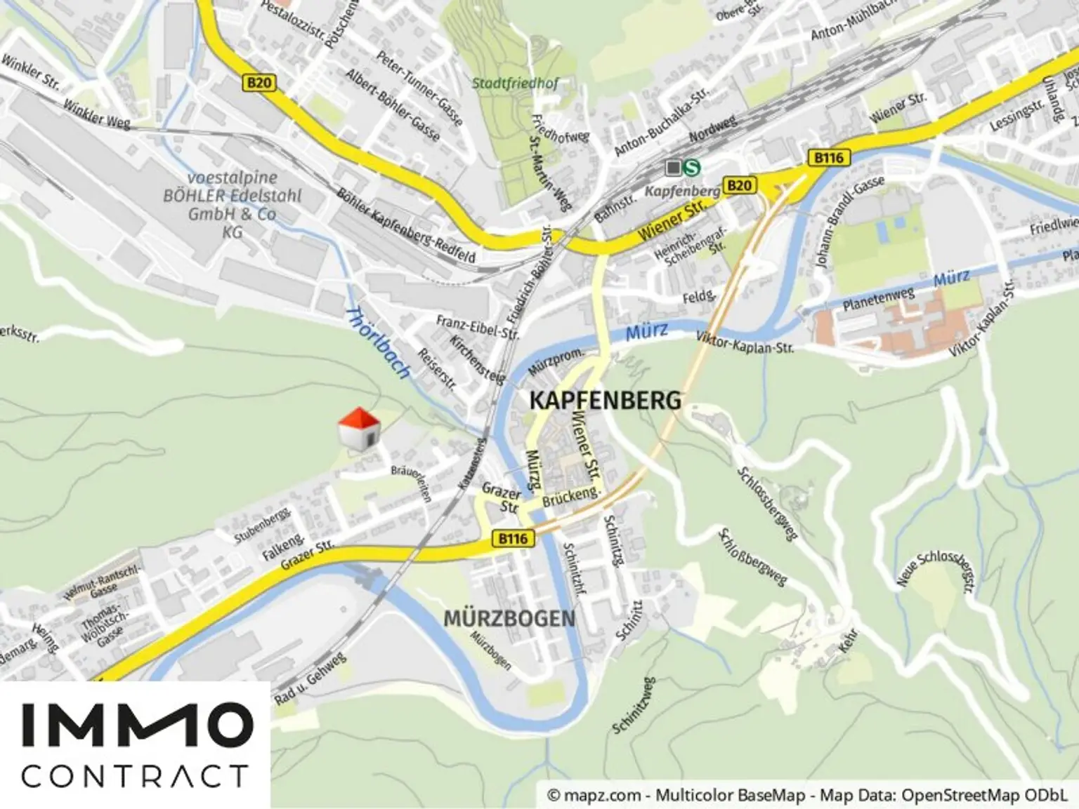 Geolyzer Kartenausschnitt