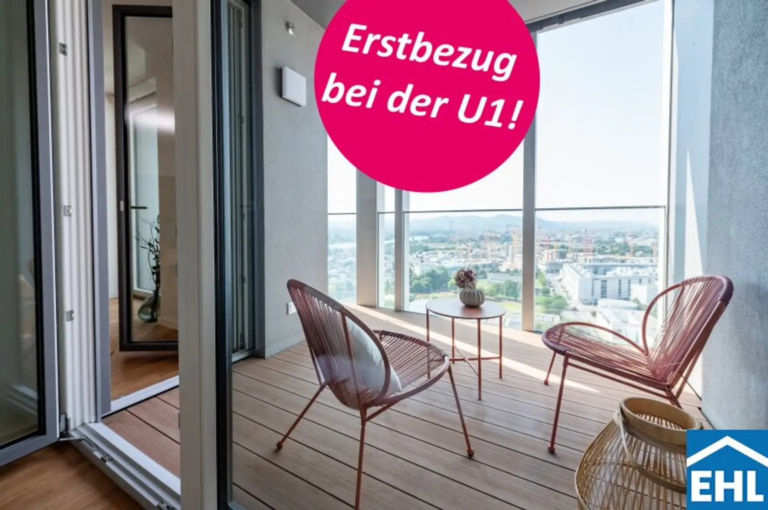 Rooftop Living bei der U1 Kagran – TOWER HOMES