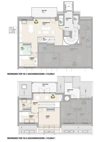 Über den Dächern Wiens – Traumhafte Maisonette in Toplage!