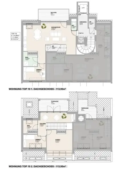 Über den Dächern Wiens – Traumhafte Maisonette in Toplage!