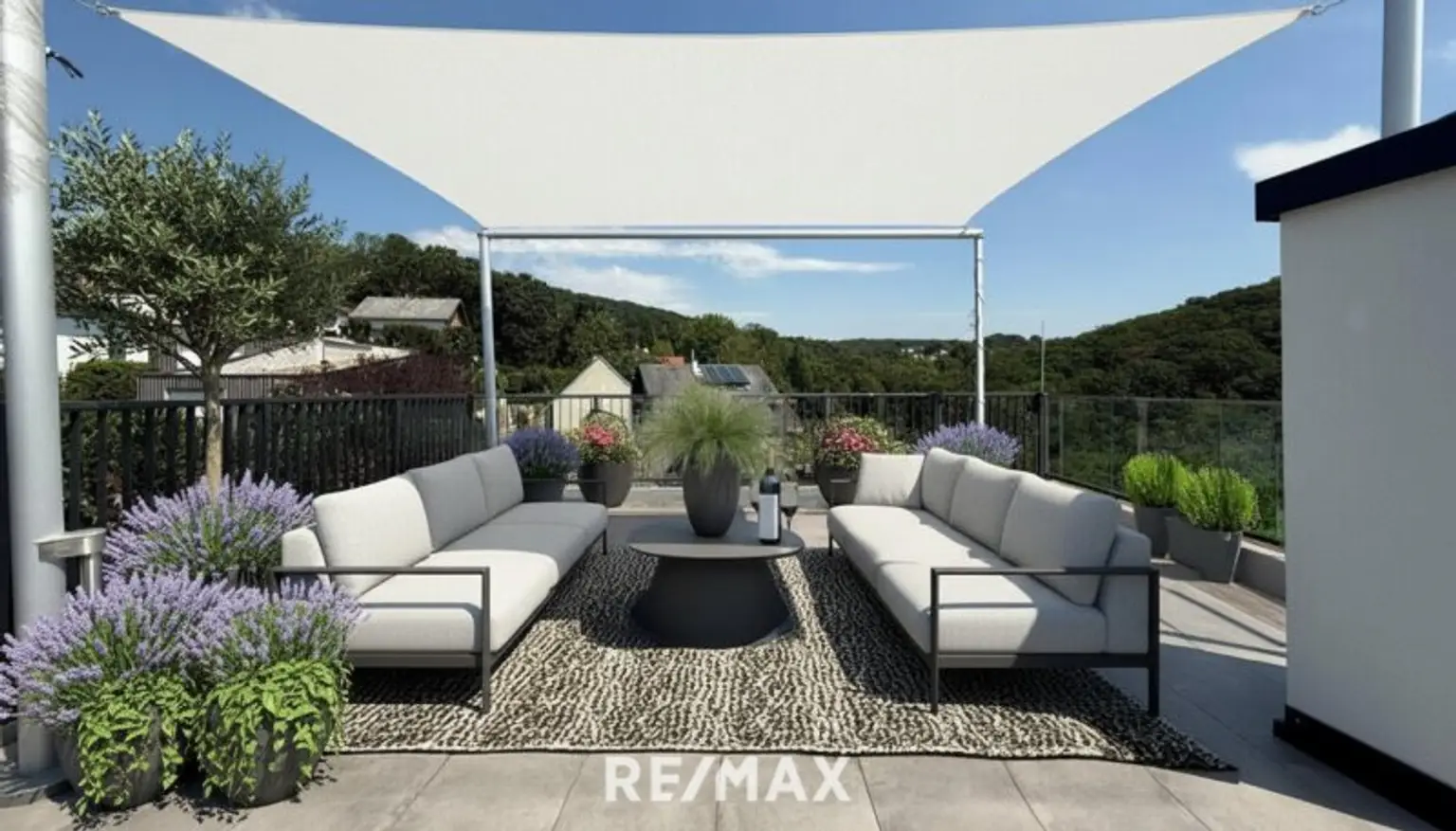 Terrasse KI Visualisierungsbeispiel