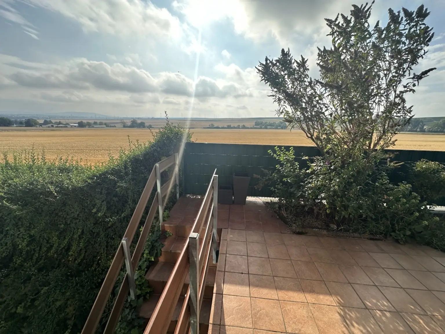 Ausblick Terrasse