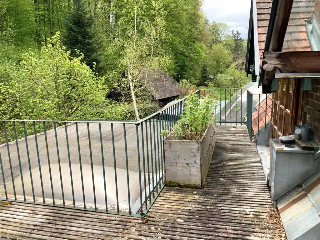 LOFTARTIGE WOHNUNG IM GRÜNEN NAHE DER WIENER STADTGRENZE