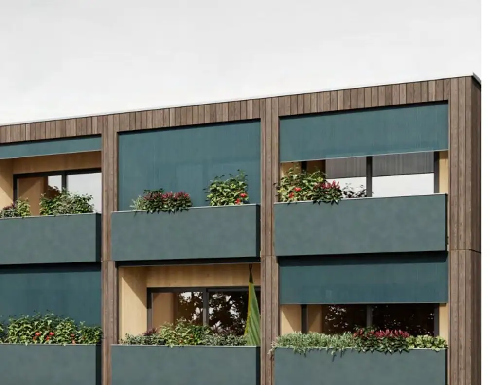 Leistbares Wohnen auf 64 m² mit Grünblick, Baubeginn 2025