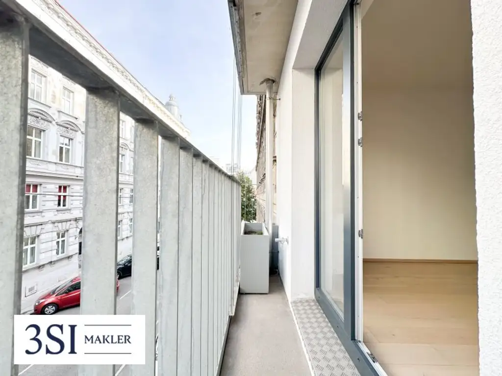 Helle 2-Zimmerwohnung mit südwestseitigem Balkon - in Top-Lage des 9. Bezirks