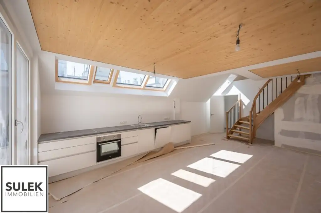 Dachgeschoßwohnung im Herzen des 2. Bezirks – 63 m² Wohnkomfort