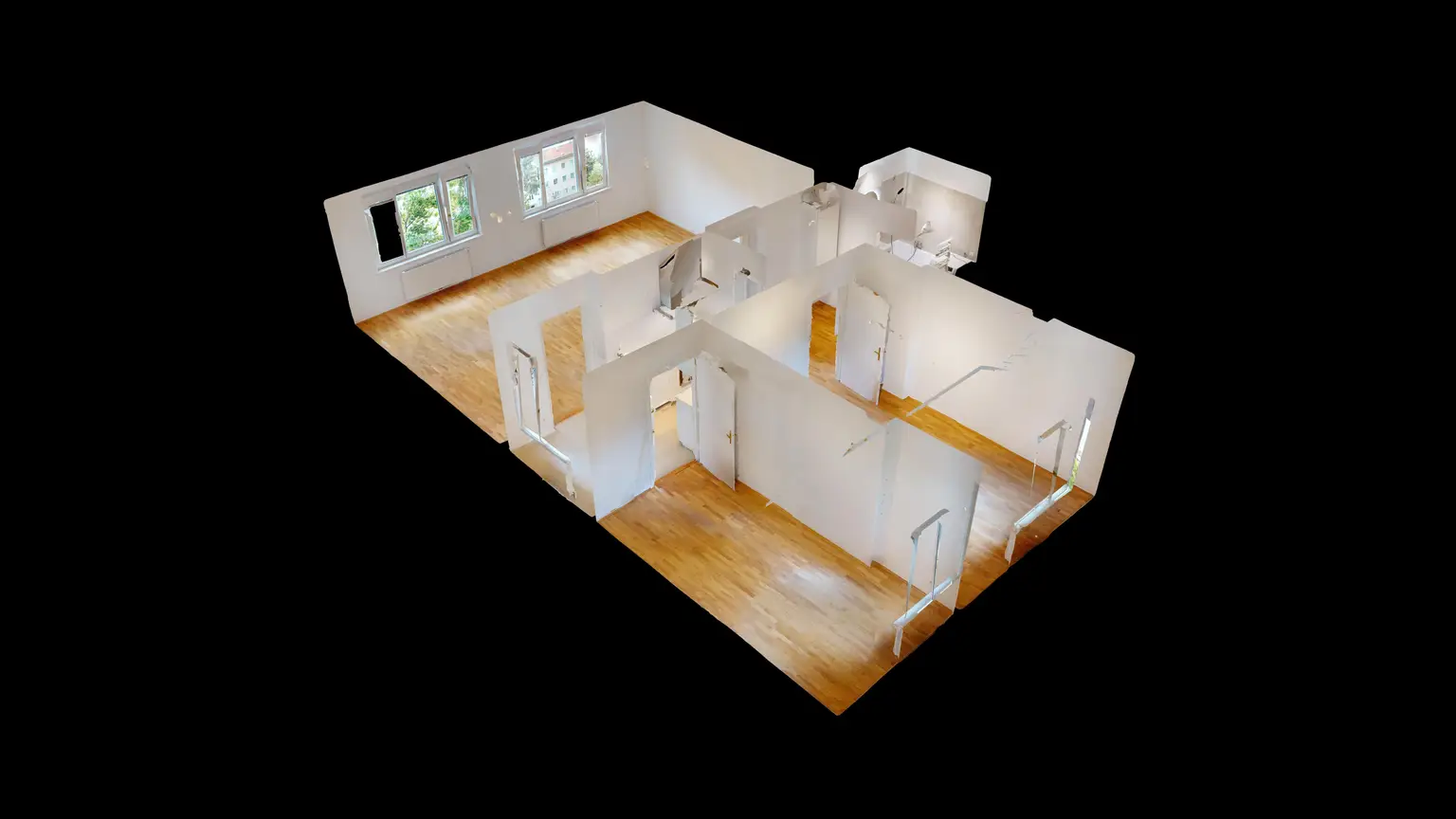 Gut aufgeteilte 3,5-Zimmer Wohnung zur Miete in Ruhelage