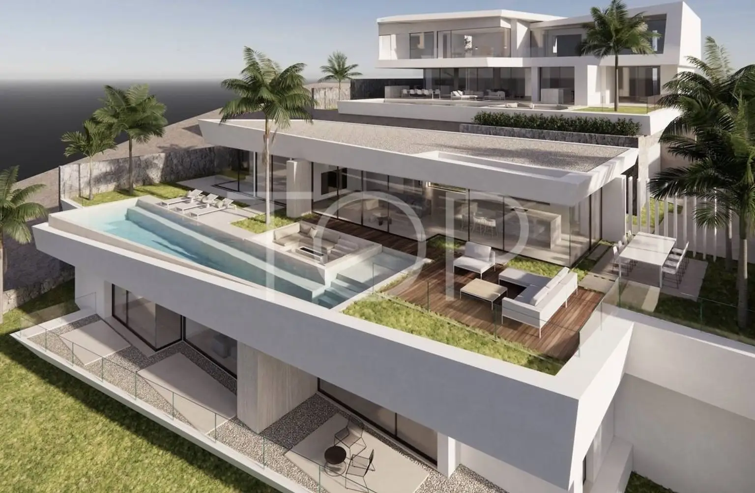 Espectacular Villa Orpheus con piscina privada y vistas increíbles en Costa Adeje