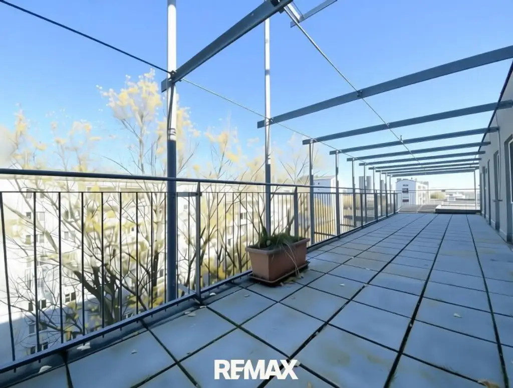 DG-Wohnung mit 2 Terrassen auf Wohnebene und phänomenalem Fernblick über Wien
