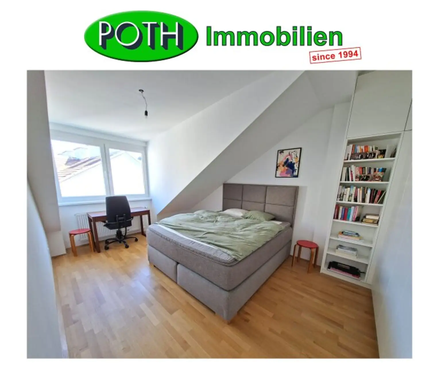 möblierte 3 Zimmer Dachgeschoßwohnung mit Terrasse Nähe Wiedner Hauptstraße