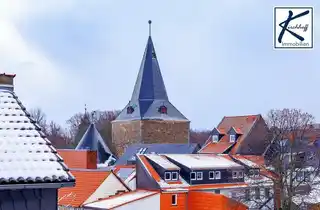 Blick vom Balkon