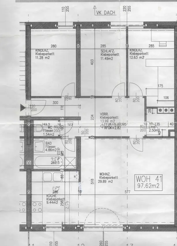 Grundrissplan