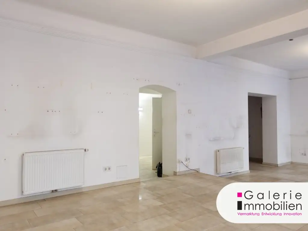 113m² Geschäftslokal/ Atelier mit Galerie an werbewirksamer Lage in Neubau !