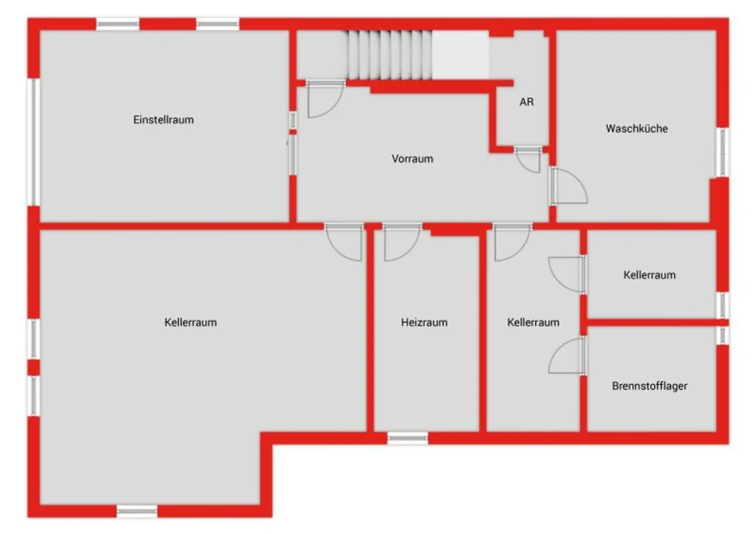 Grundriss Kellergeschoss