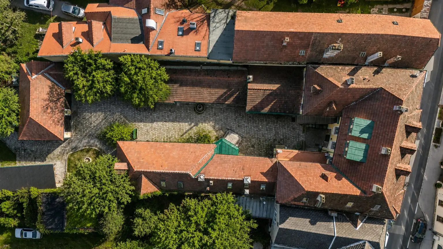 Ansicht von oben