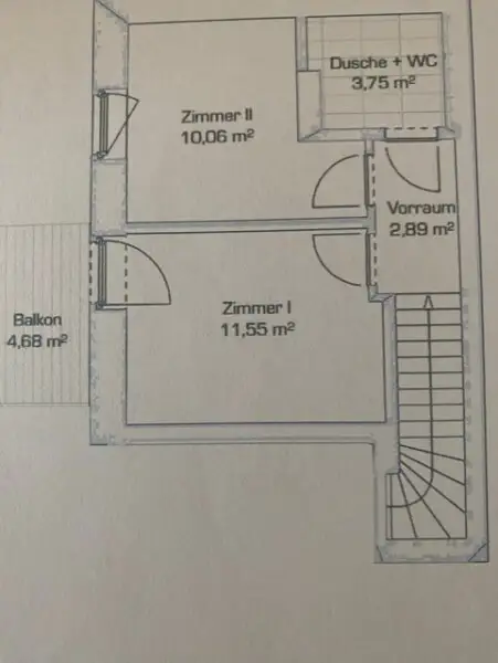 Schöne 3 Zimmermaisonettwohnung mit Garten in guter Lage