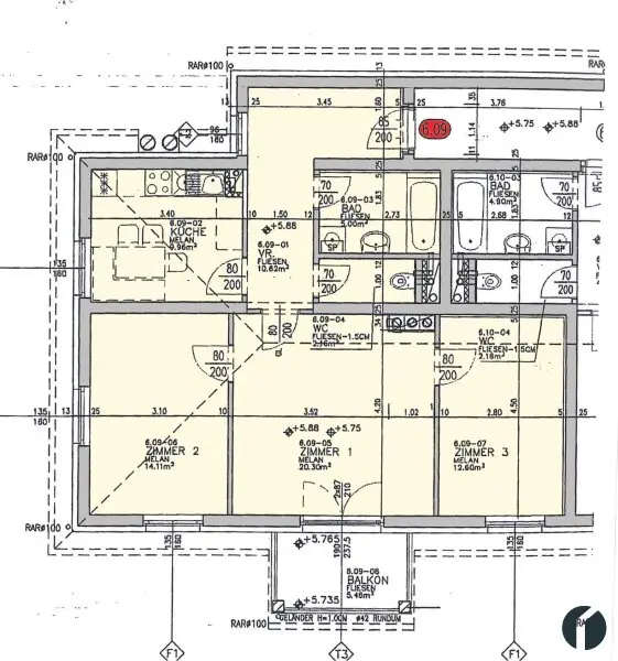 Wohnungsplan