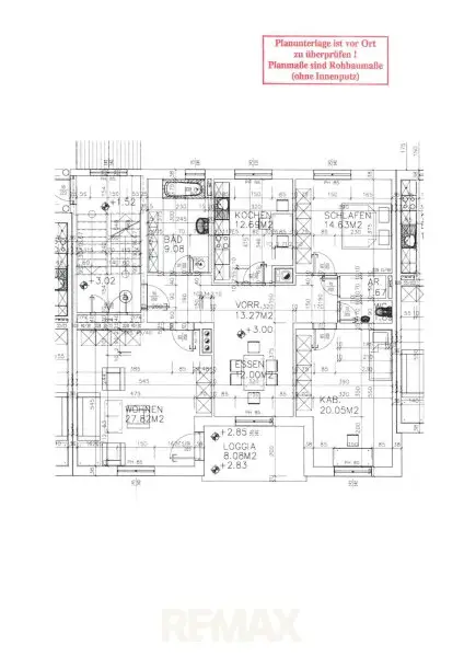 Grundrissplan