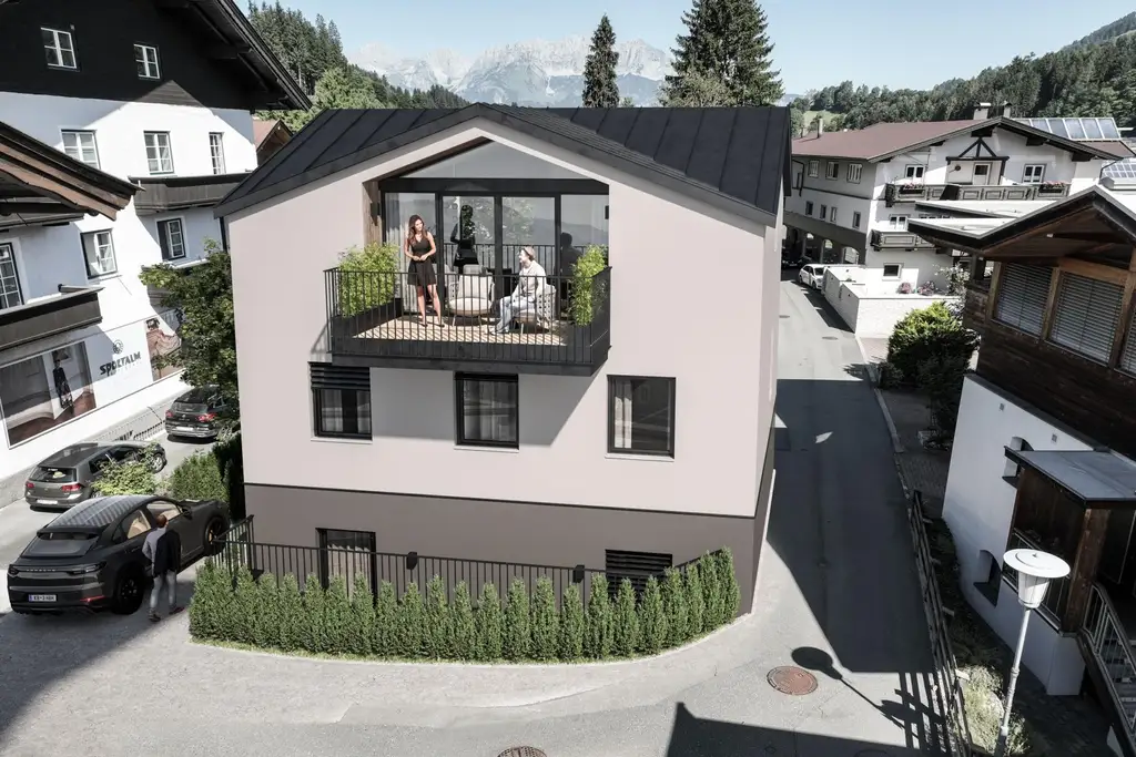 Stadthaus mit 3 Wohnungen im Zentrum von Kitzbühel mit Kaiserblick - Neubau möglich