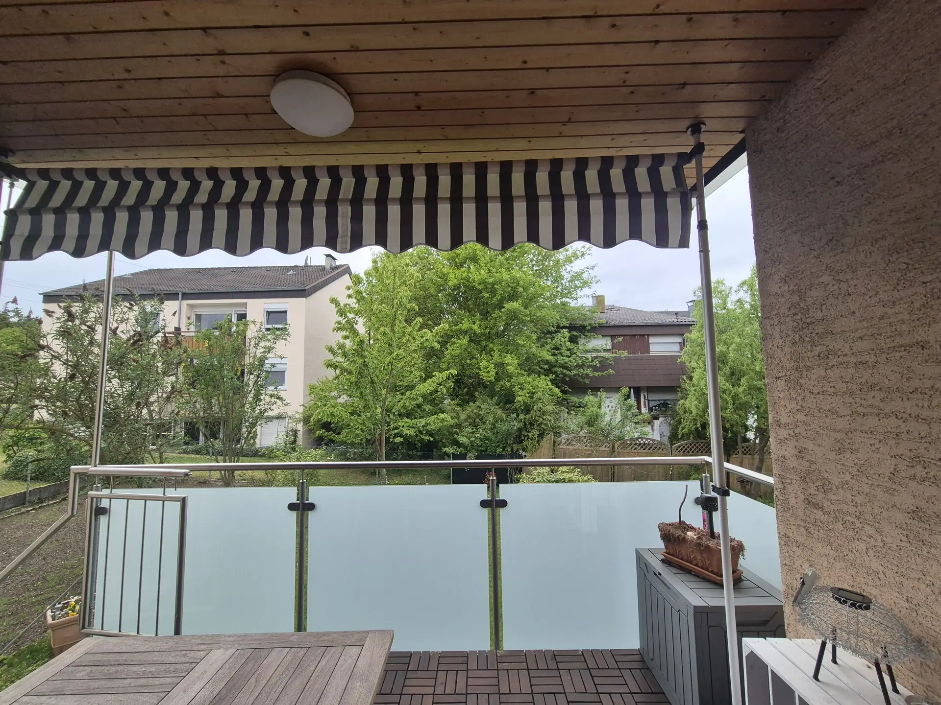 Maisonette Balkon unten