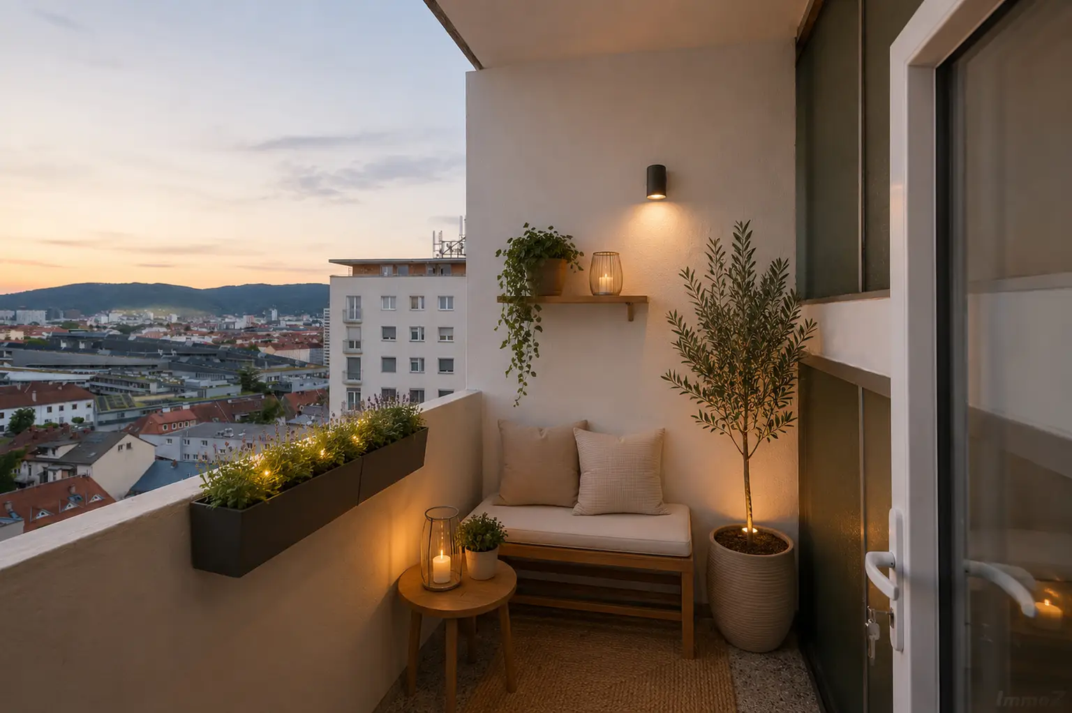 Loggia EInrichtungsvorschlag