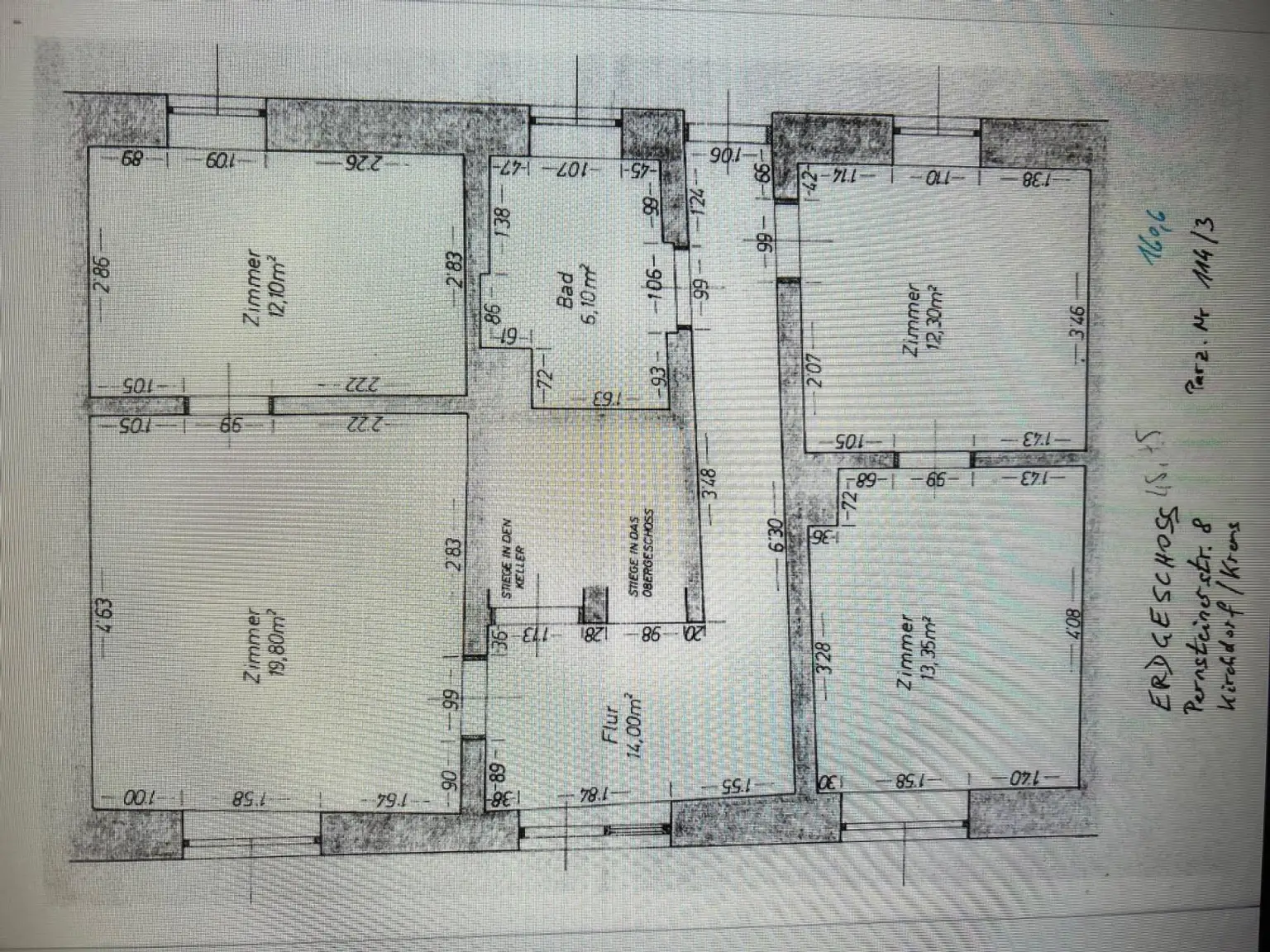 Wohnhaus zum sanieren mit großen wunderschönem Garten