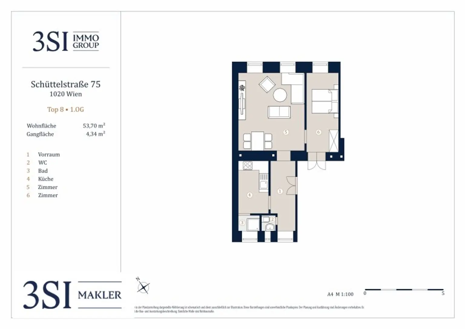 Raum für Neues – 122m² Altbau mit Charakter im 2. Bezirk