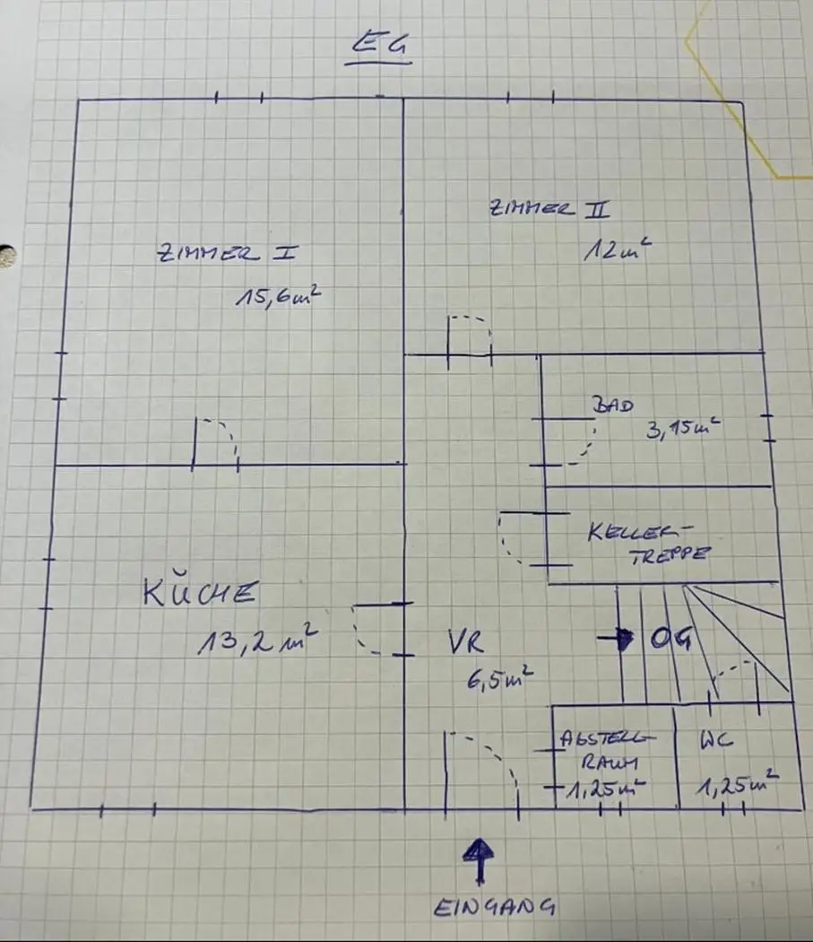 Handwerkerkönig gesucht! Abbruchobjekt, Bauland, Wiese und Wald!
