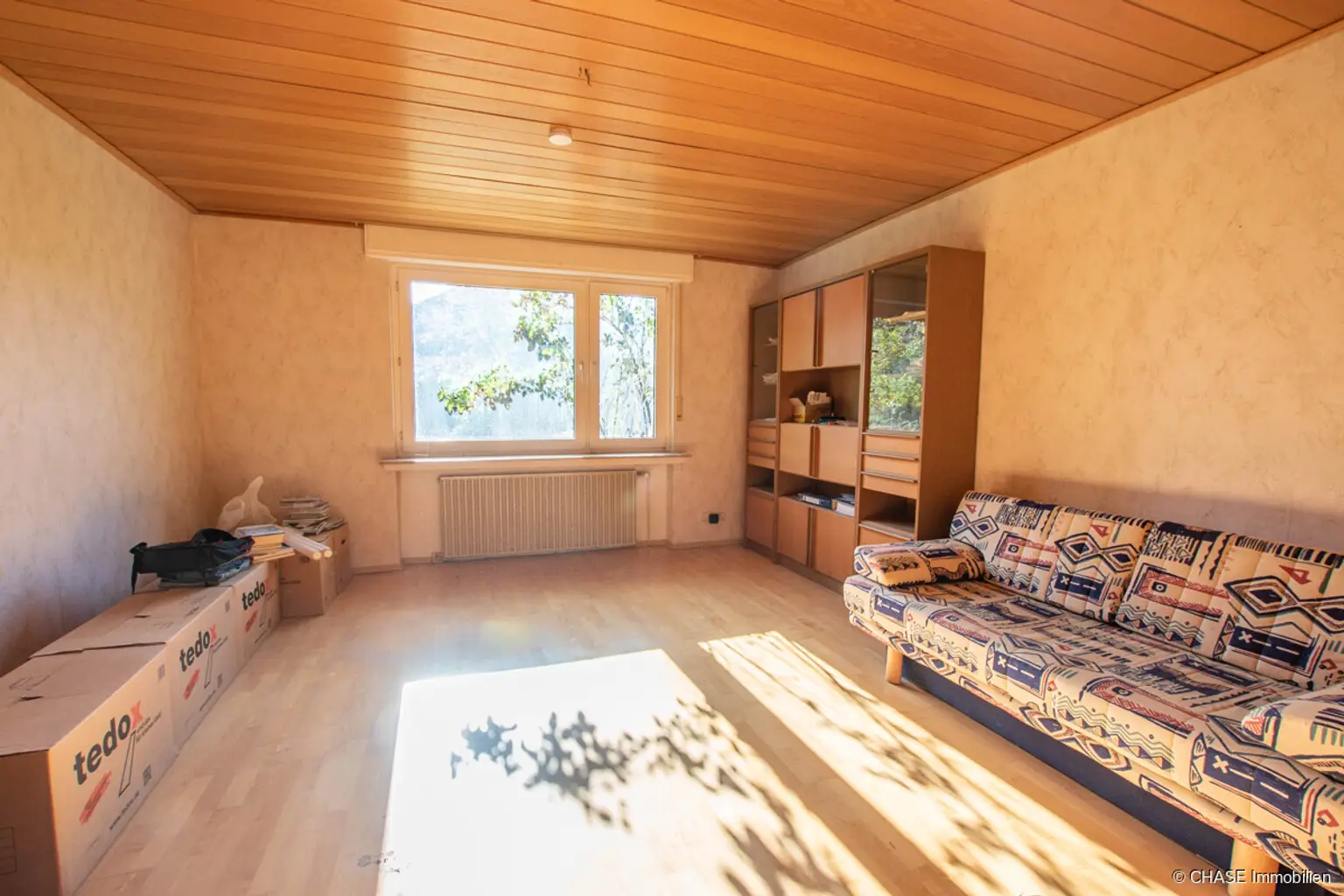 Wohnraum mit Gartenblick Souterrain