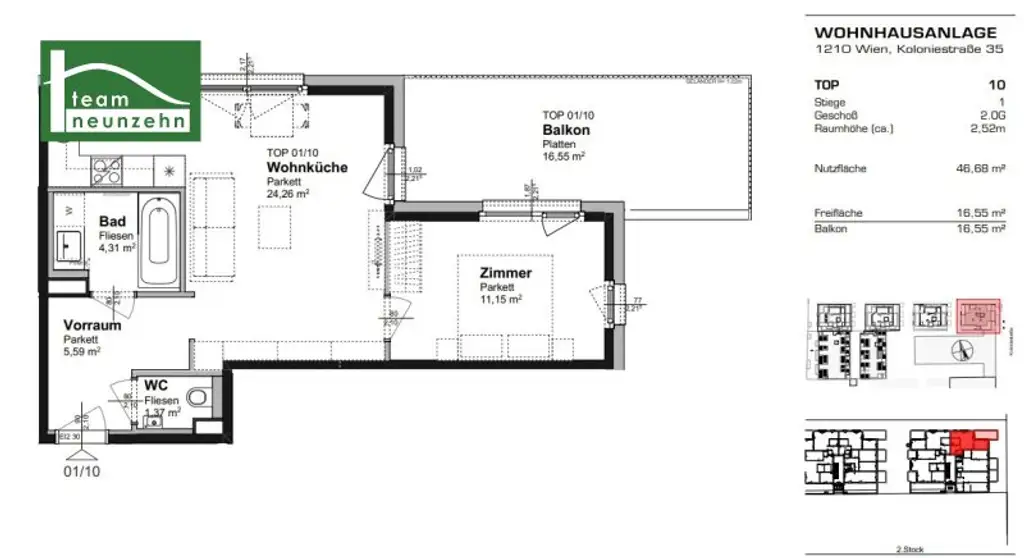 Kolo 35 - Traumwohnung mit großem  Balkon nahe SCN, Denglerpark und Prager Straße! - Ab 01.02.2026!