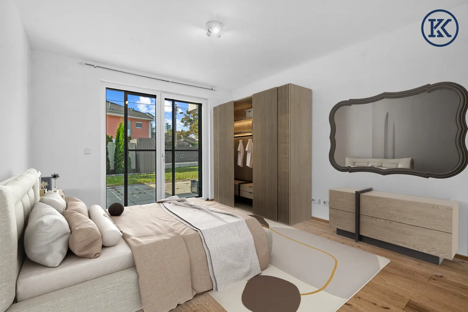 Traumhafte Gartenwohnung in Top-Lage nahe UNO City – Sofort beziehbar!